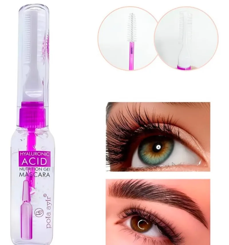 Mascara Para Pestaña Gel Transparente Acido Hialuronico