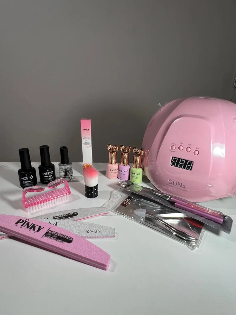 Kit Uñas Semis Profesional - Cabina 48W