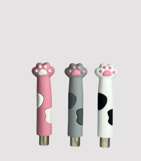 Imán Para Esmalte Ojo De Gato Patita + Accesorio De Corazón x2