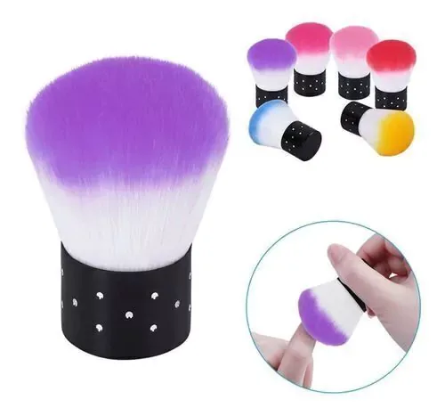 Brocha Mini Quita Polvo Pinky