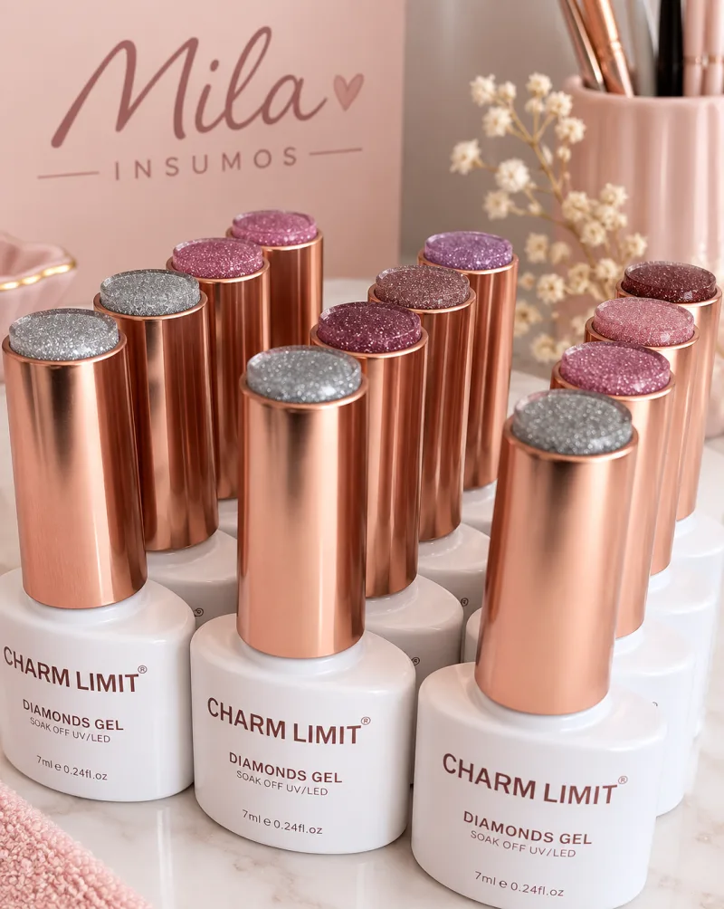 Esmalte Diamonds Gel Uv/Led CHARM LIMIT