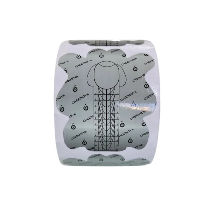 Moldes P/ Uñas Cherimoya X 300 Unidades Esculpidas Gris